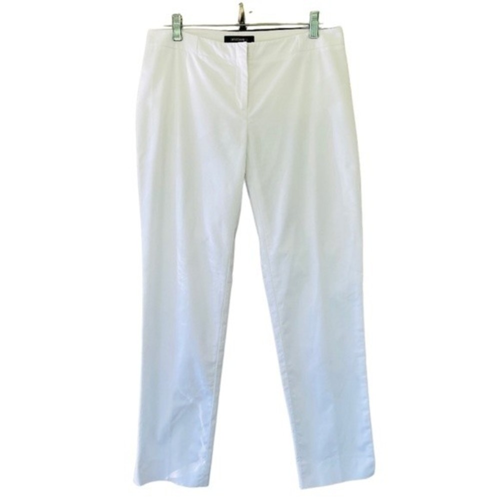 Lafayette 148 New York Astor White Pants